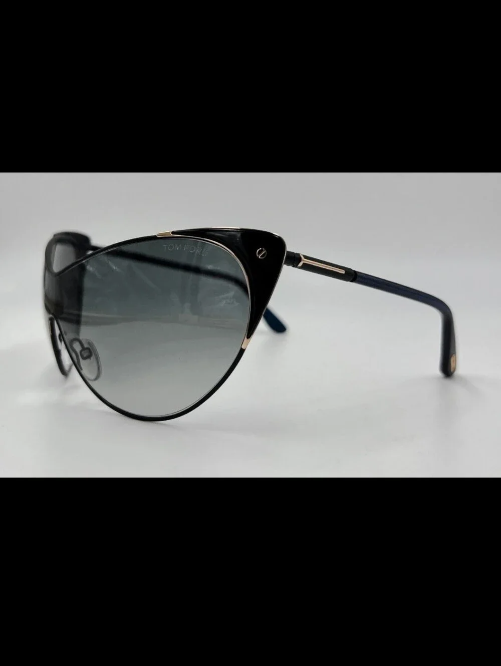 Tom Ford Black Gradient Women's Sunglasses Eyewear